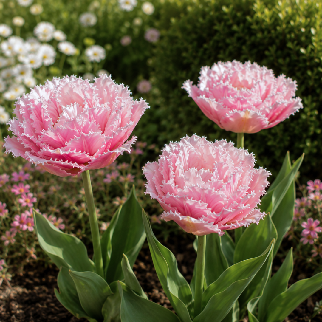 Tulipan Sugar Crystal  - zestaw 10 szt.